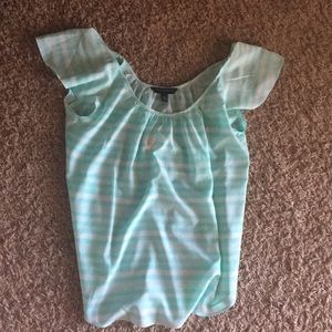 Banana republic short-sleeve blouse